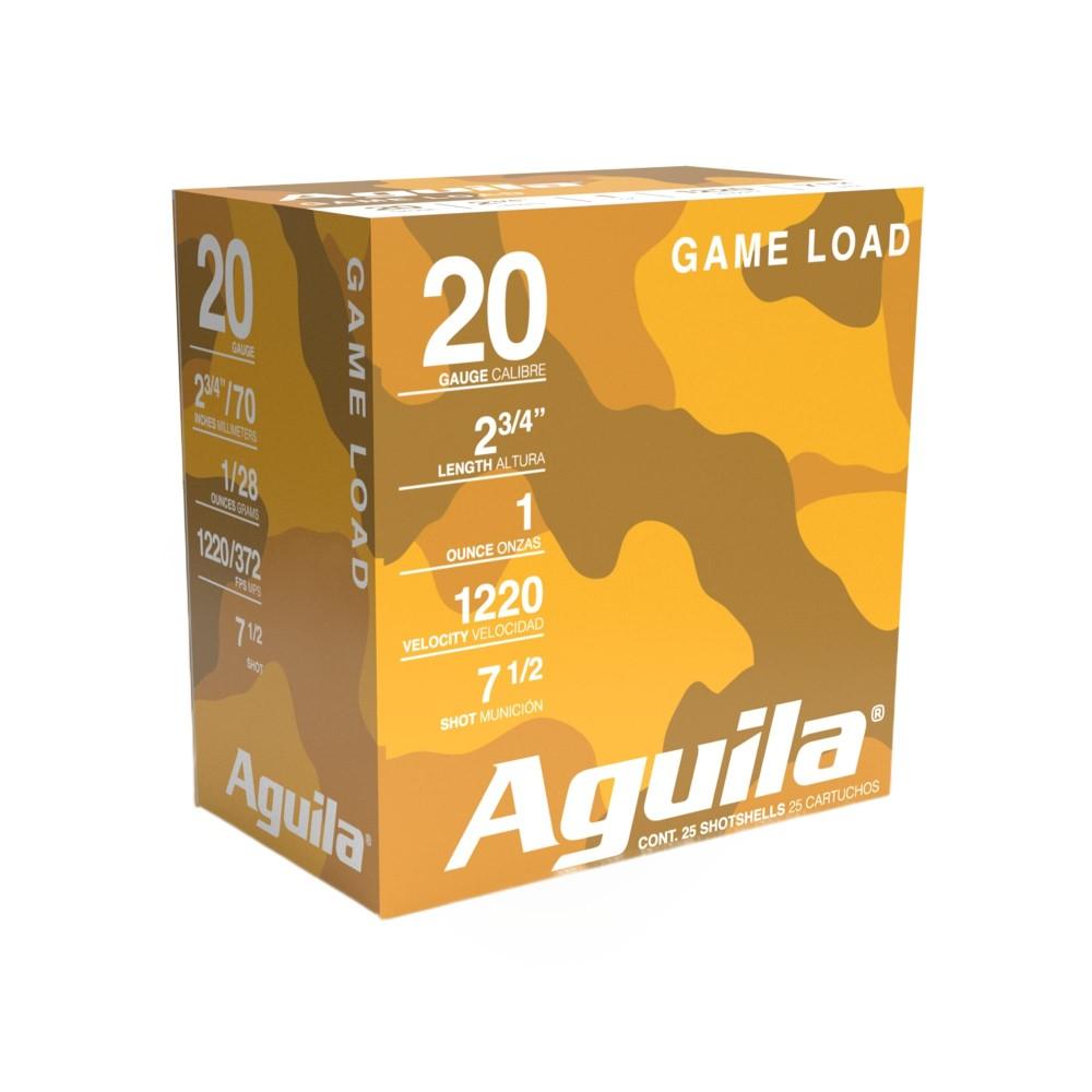 Aguila 1CHB2007 Game Load 20Gauge 2.75" 1oz 7.5Shot 25 Per Box/10 Case - View 2