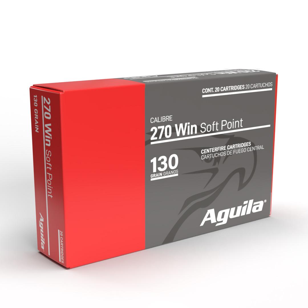 Aguila 8053AG .270 Win 130gr InterLock BTSP 20 Rounds - View 2