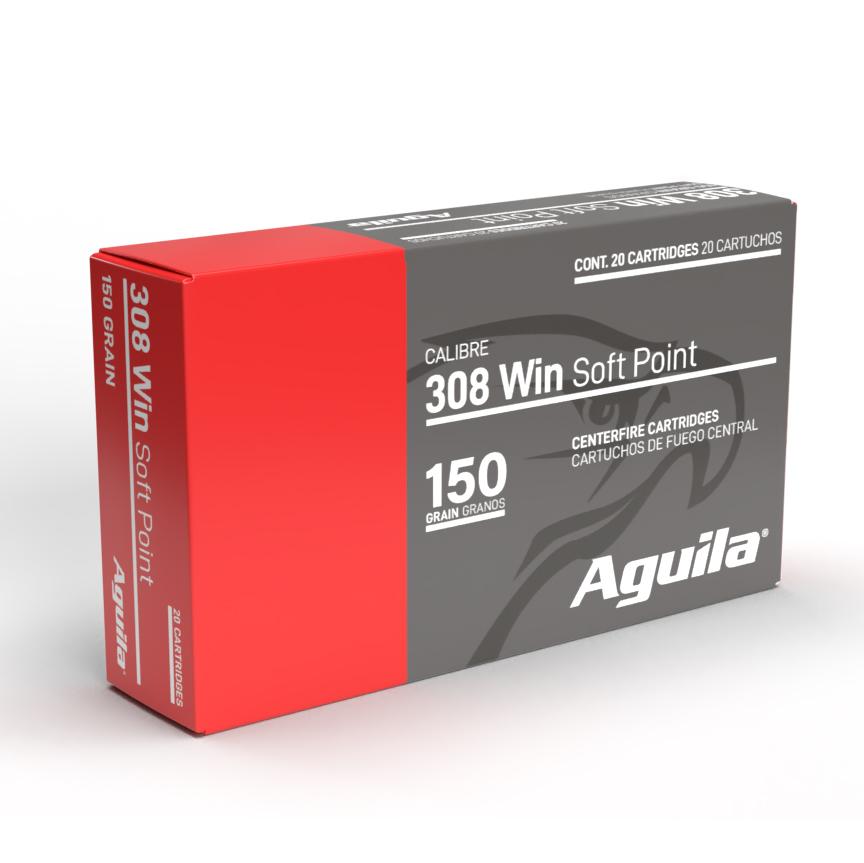 Aguila 8090AG .308 Win 150gr InterLock BTSP 20 Rounds - View 2