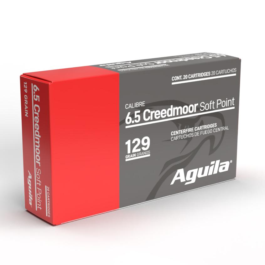 Aguila 81489AG 6.5 Creedmoor 129gr InterLock BTSP Ammo 20 Rounds - View 2