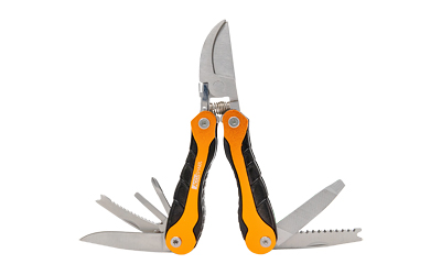 AccuSharp Sportsman's Multi Tool - Black/Orange Folding Blade, Nylon Case - View 2