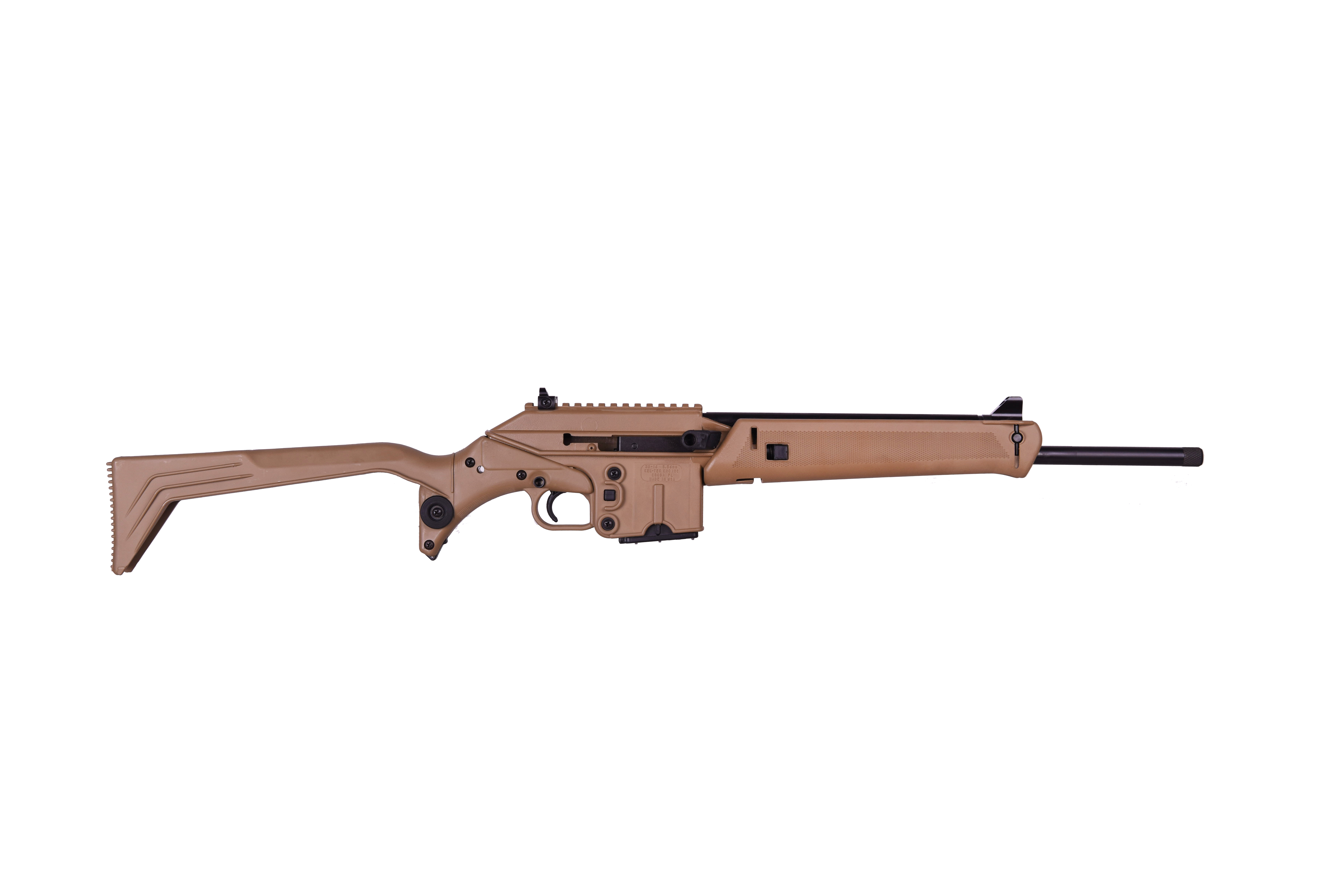 Kel-Tec SU16CTAN 223 Rem 16" Tan Semi-Auto Rifle with Adjustable Sights - View 2