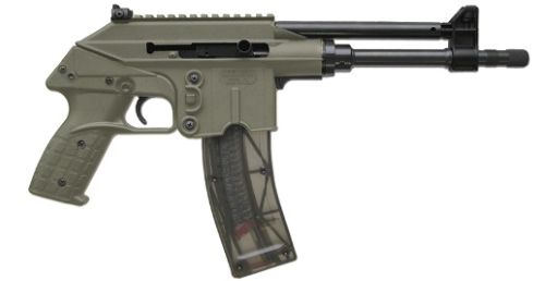 Kel-Tec PLR22GRN 22LR 10.1" Blue/Green Semi-Auto Pistol Adjustable Sights - View 2