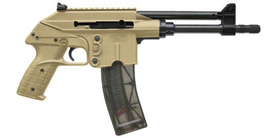 Kel-Tec PLR22TAN PLR-22 22LR 10.1" Blue/Tan Semi-Auto Pistol - View 2