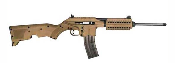 Kel-Tec SU22CATAN 22LR Semi-Auto Rifle, 16" Threaded Barrel, Tan/Black - View 2