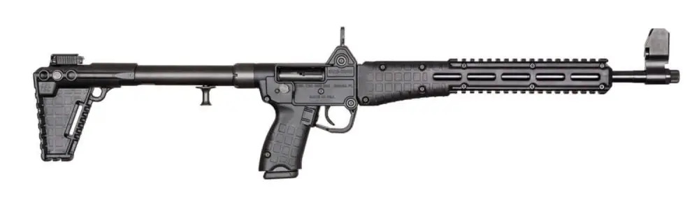 Kel-Tec SUB2K9MPBBLK 9mm 16" Semi-Auto Rifle, Blue/Black, 10-Rd Mag - View 2