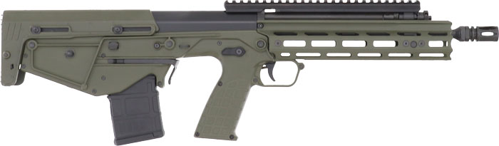 Kel-Tec RDB Defender Green AR-15 Rifle - .223 Rem/5.56, Ambidextrous, M-LOK Handguard, Collapsible Stock, 16" Barrel - View 2