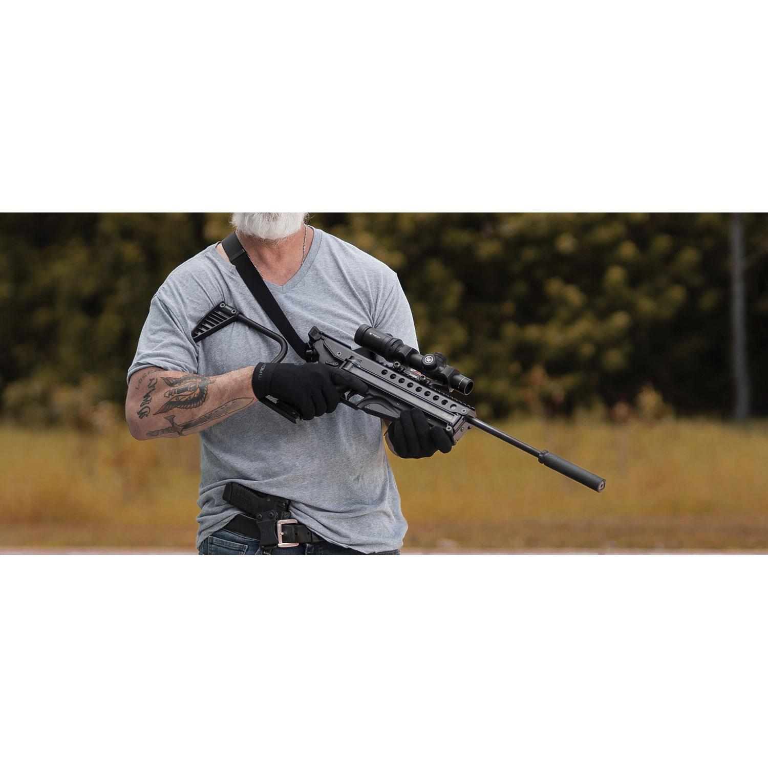 Kel-Tec R50 Black 5.7x28 16 in Threaded Barrel 50 Round Side Folding Stock - View 2
