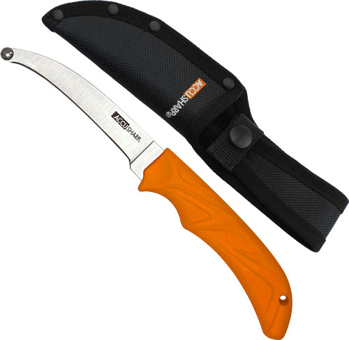 AccuSharp 734C AccuZip 4 in Fixed Blade 420 Stainless Steel Blaze Orange - View 2