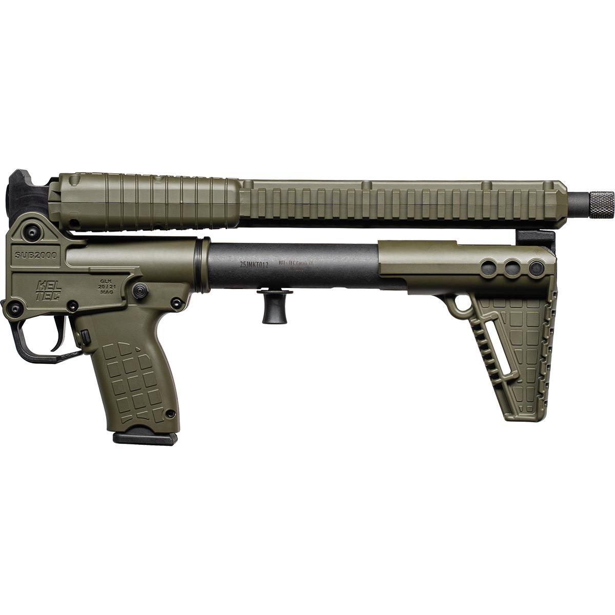 Kel-Tec SUB2K10GLKGRN SUB2000 Gen3 10mm Auto 15+1 16.15" Black... - View 2
