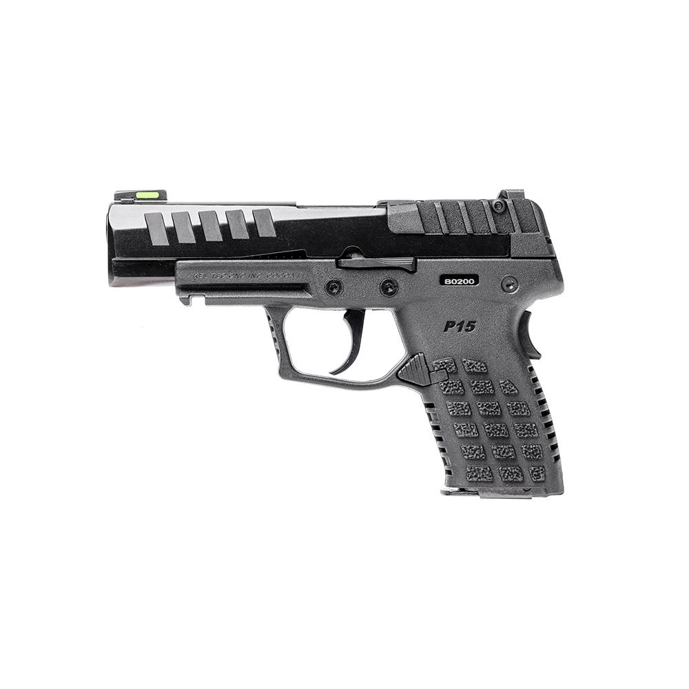 Kel-Tec P15BLKCA 9mm 10+1 4" Black Steel Barrel, Polymer Frame - View 2