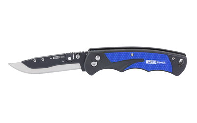 AccuSharp 743C Replaceable Blade Razor 3.50" Folding Plain Stainless... - View 2
