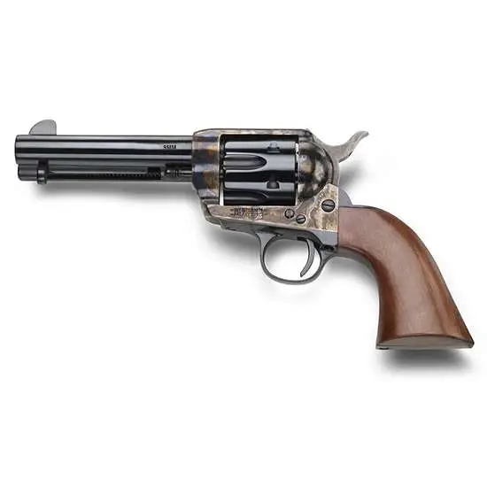 Pietta HF9CHS434NM Californian Revolver 9mm 4.75" Casehardened Walnut 6rd - View 2