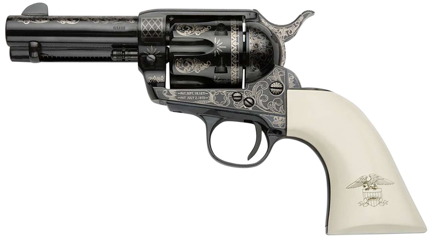 F.LLI PIETTA Great Western II Liberty 9mm 3.5in 6rd Revolver GW9LLE312NMUI - View 2