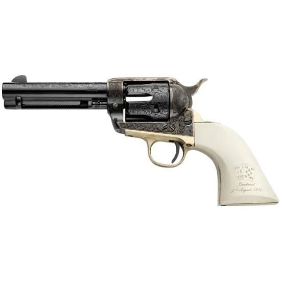 Pietta GW357DMH434NMAE Great Western II 357 Mag 4.75" Blued Revolver - View 2