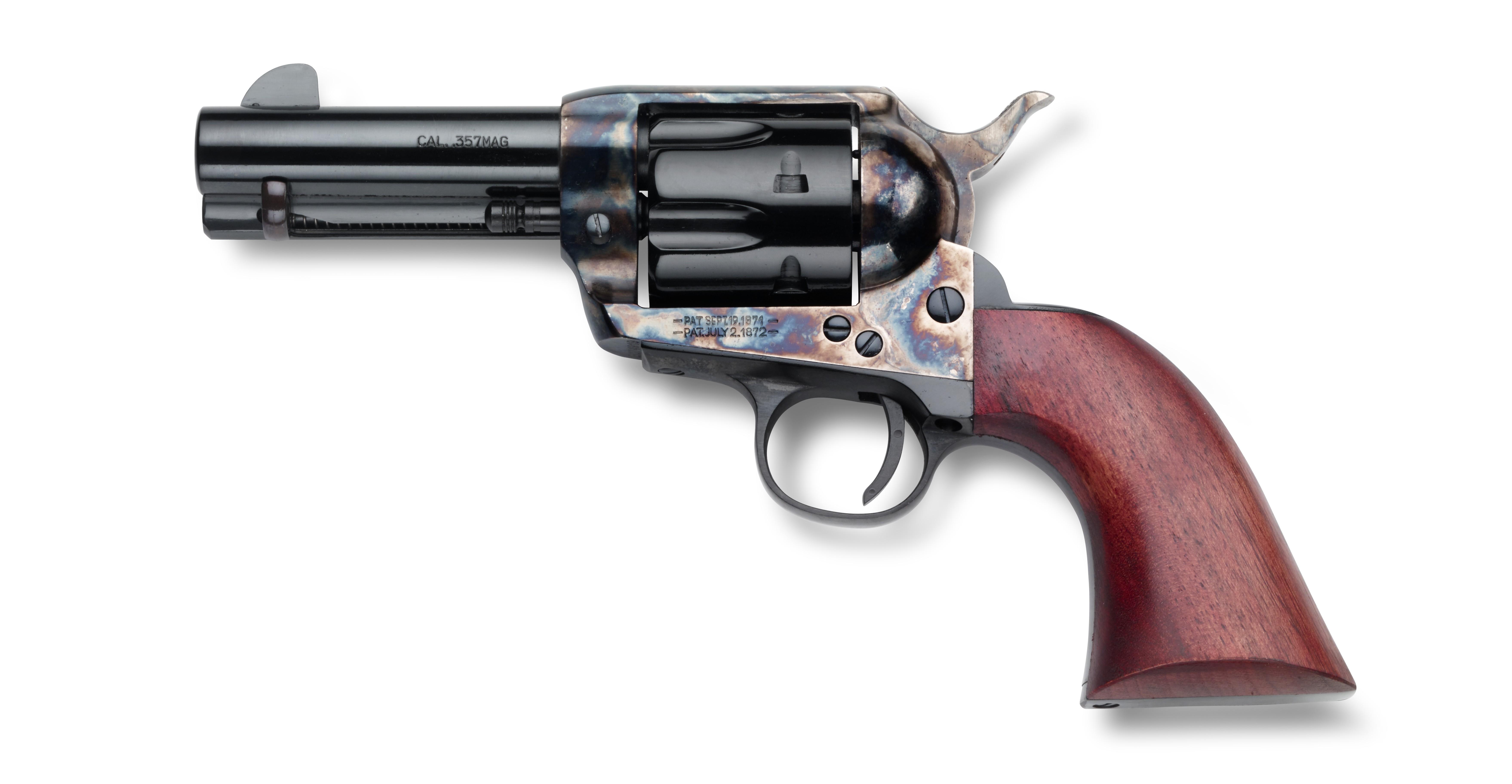 Pietta 1873 GW2 Posse .357 Magnum 3.5" Walnut Revolver - View 2
