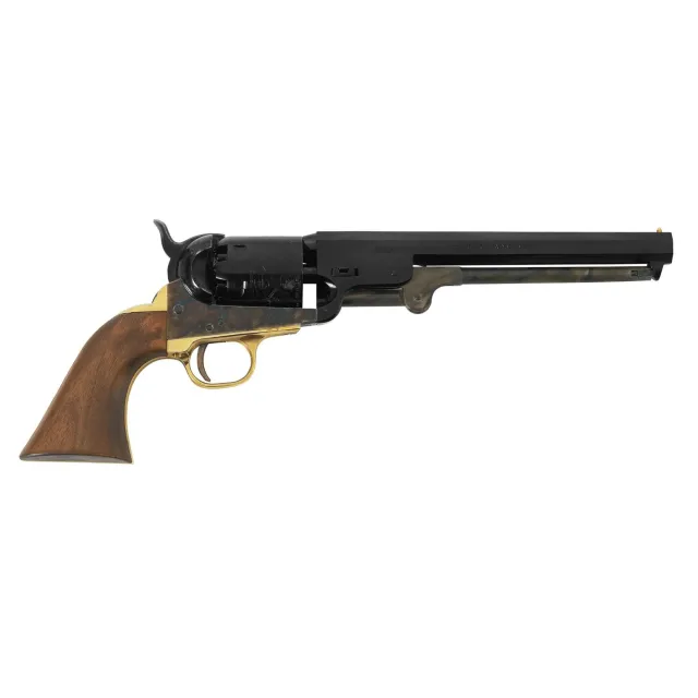 Pietta PF51CH36712 1851 Navy Steel 36 Cal 7.5" Revolver Walnut Grip - View 2