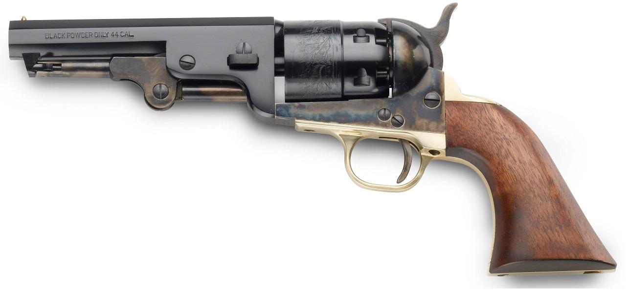 Pietta PF51CH44512 1851 Navy Yank Sheriff .44 Cal 4.88" Blued Revolver - View 2