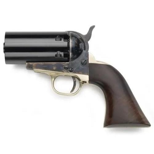 Pietta PF51PEPPER36 1851 Navy Pepperbox .36 Cal 6rd Case-Hardened Revolver - View 2