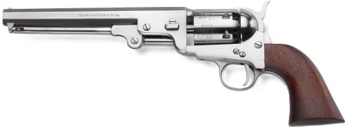Pietta 1851 Navy Old Silver 36 Cal 7.5 in Octagon Barrel 6rd Capacity - View 2