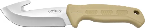 Camillus 19156 Roto 4" Drop Point/Gut Hook Knife, Titanium Bonded Blade - View 2