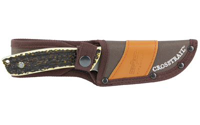 Camillus 19246 Western Crosstrail 4.25" Fixed Drop Point Plain Silver... - View 4