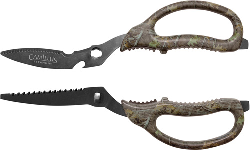 Camillus 19403 Multi-Function Game Shears 9" Camo Titanium Blades - View 2