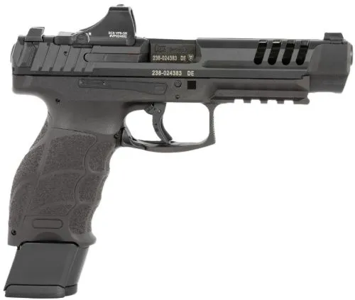 HK 81000878 VP9L SCS 9mm Luger 10+1 5" Black Polygonal Rifled Barrel... - View 2