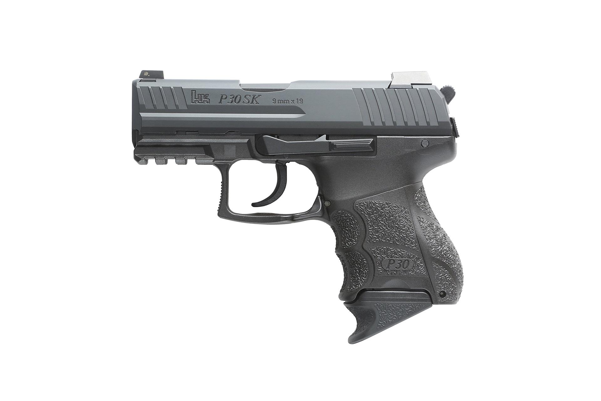 H&K P30SK 81001108 9MM Luger 10+1 Luminescent Sights Black - View 2