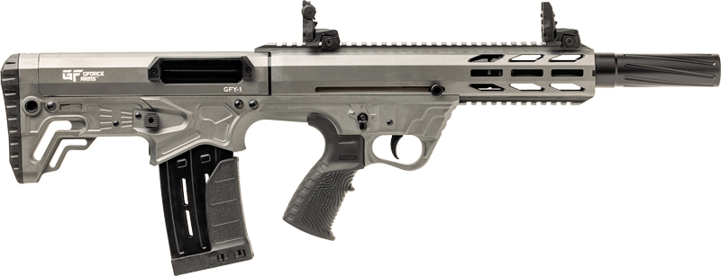 Gforce Arms GFY11220-TG GFY1 12 Gauge 18.5" Tactical Grey Cerakote Shotgun - View 2