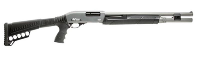 GFORCE GF2P12 12 Gauge Pump Action 20 in Barrel 7+1 Capacity Tactical Gray - View 2