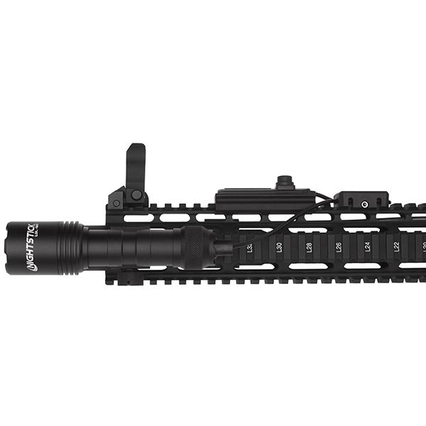 Nightstick LGL160 Full Size Long Gun Light Kit 1100 Lumens White LED Black Anodized Aluminum 300 Meters Beam - View 2