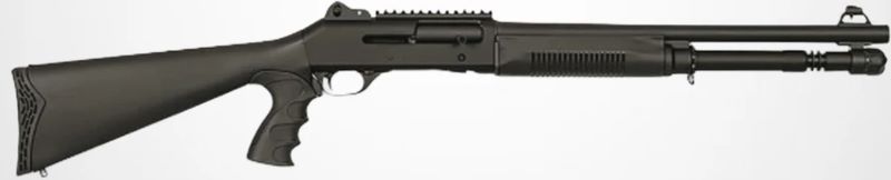 GFA GFSAS12BLK GFORCE GF1X 12GA 18.5" Black Tactical Shotgun 5RD - View 2