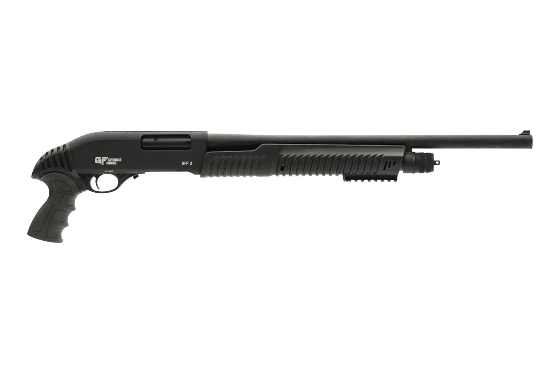 GForce Arms GFP3REX 12 Gauge 20 in Barrel 4+1 Pump Black Synthetic - View 2