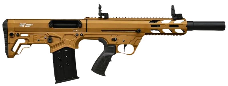 Gforce Arms GFY-1 12 Gauge Semi-Auto 18.5 in Barrel Bronze Finish - View 2