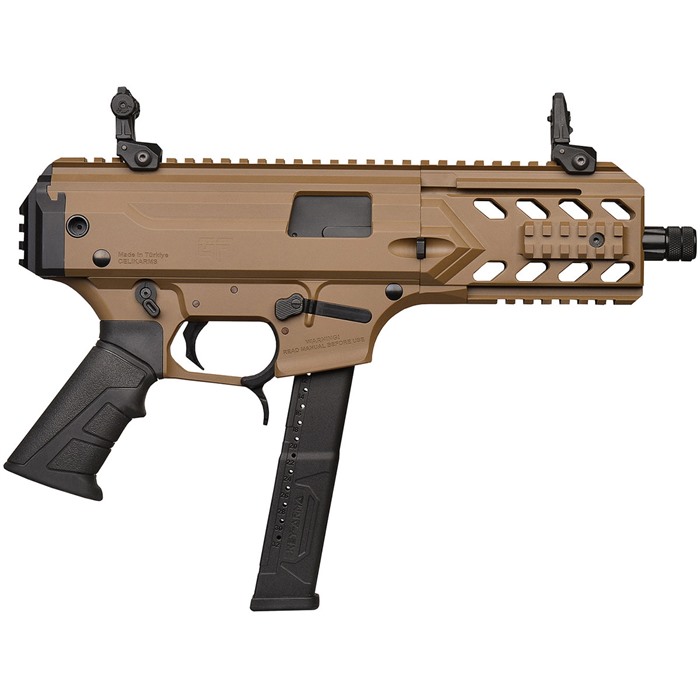 GForce Arms Blade6-FDE 9MM Pistol 33+1 Rear Picatinny Rail FDE Cerakote - View 2