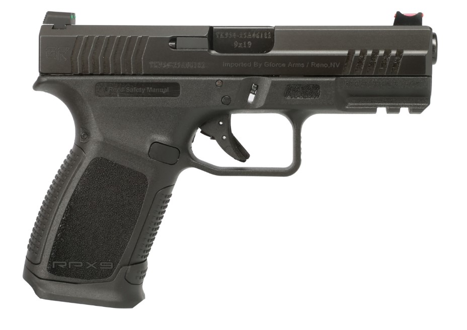 GFORCE RPX9 9MM 4" Barrel Pistol - GFA GFRPX9 High Performance - View 2