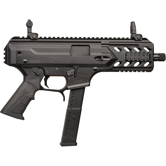 GForce Arms Blade6 9MM Pistol 33+1 Rear Picatinny Rail Black Anodized - View 2