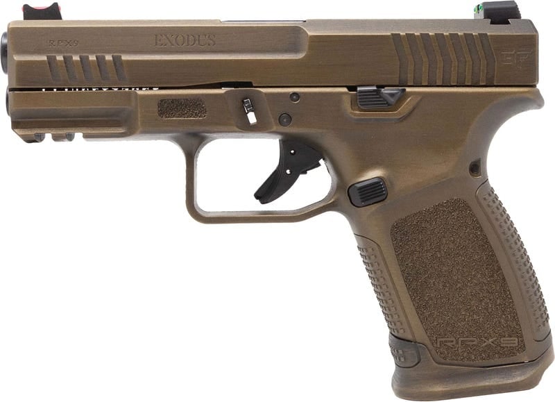Gforce Arms GFRPX3C9BNZ Exodus 9mm Luger 15+1 4.02" Black Steel Barrel - View 2
