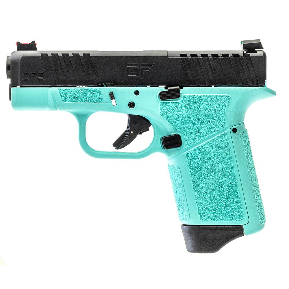 Gforce Arms GF932512RB RAPTURE 9mm 3.25" Robin's Egg Blue Semi-Auto Pistol - View 2
