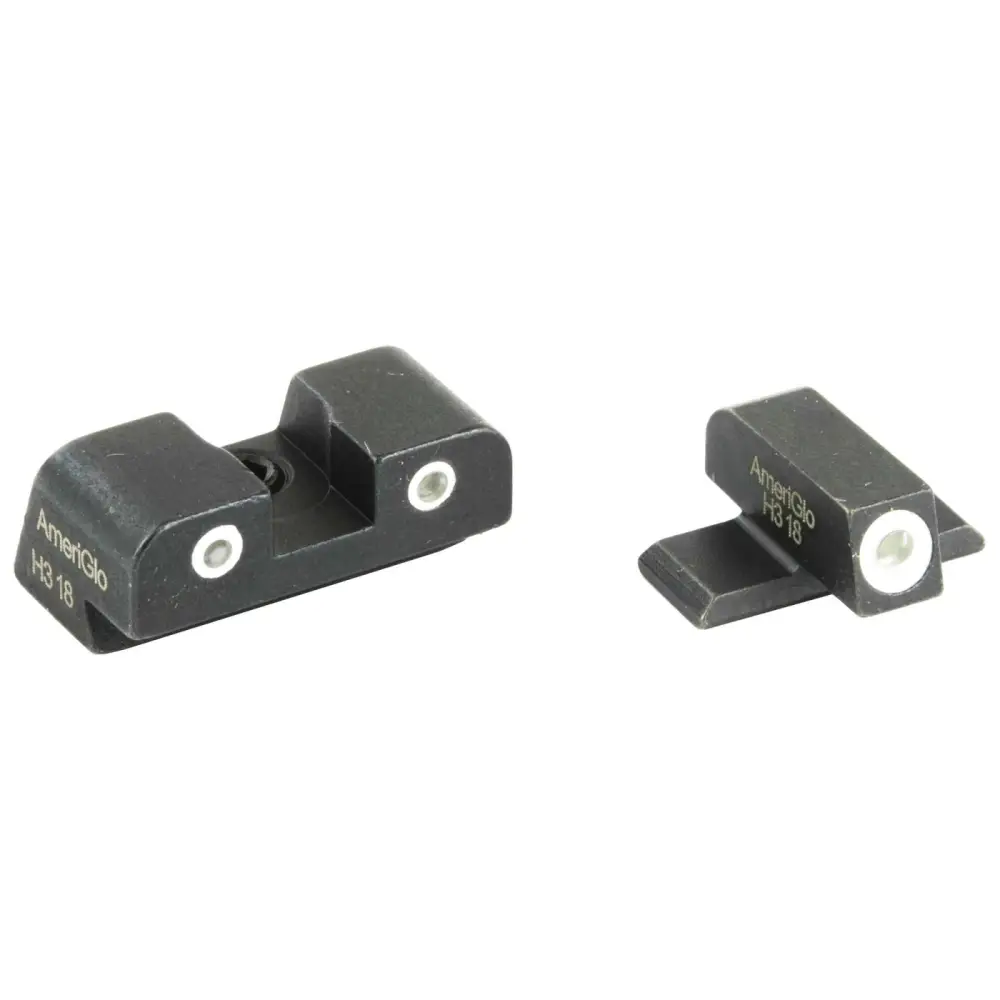 AmeriGlo XD191 Classic Tritium Sight Set for Springfield Armory XD Gree... - View 2