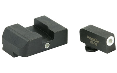 AmeriGlo GL102 i-Dot Night Sight Set Glock Gen 1-4 Tritium Green/White - View 2