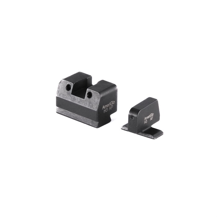 AmeriGlo XD181 Sight Set Springfield XD Green Tritium White Outline - View 3