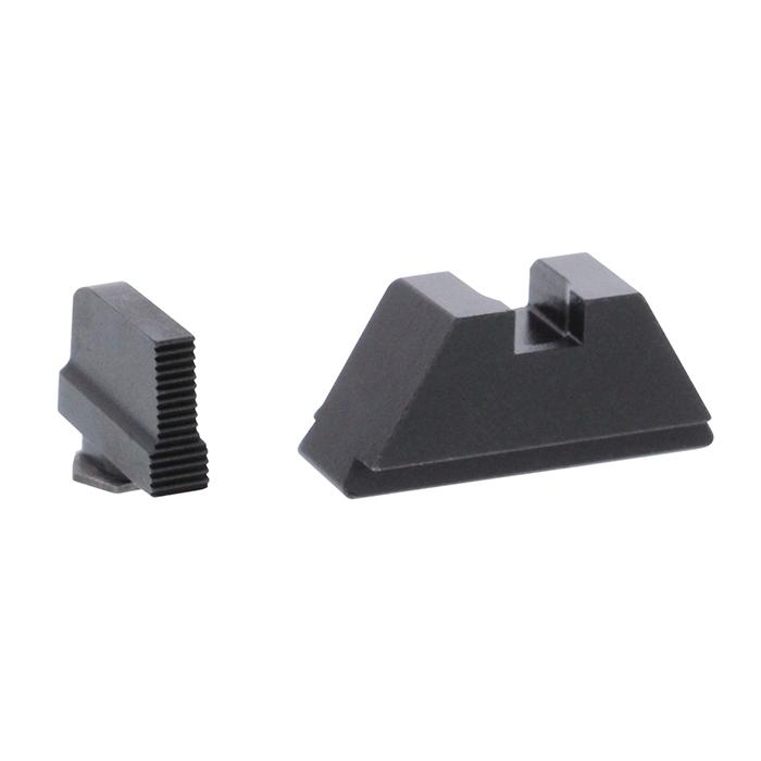 AmeriGlo GL429 Optic Sight Set for Glock XL Tall Serrated Front/Rear - View 2
