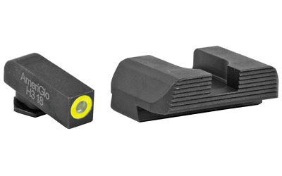 AmeriGlo GL-705 Protector Sight, Green Tritium Front, Black Rear - View 2
