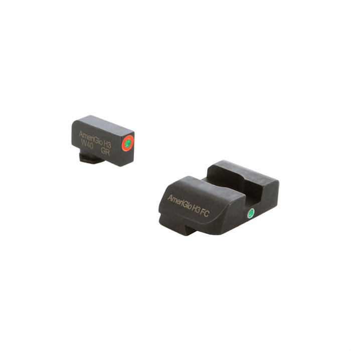 AmeriGlo GL5201 i-Dot Night Sight Set Glock Gen 5 9mm/.40 Tritium - View 3