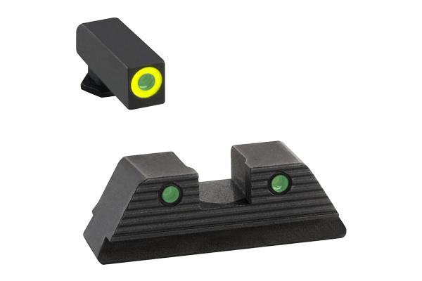 AmeriGlo GL-819 Trooper Green Front Sight Lime Green GEN 1-4 MOS 17-39 - View 2