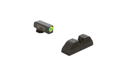 AmeriGlo GL-5354 Night Sight Green Front LumiGreen Outline Matte Finish - View 2