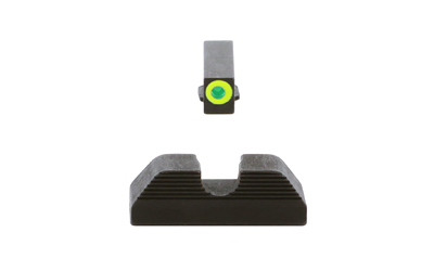 AmeriGlo GL-5354 Night Sight Green Front LumiGreen Outline Matte Finish - View 3