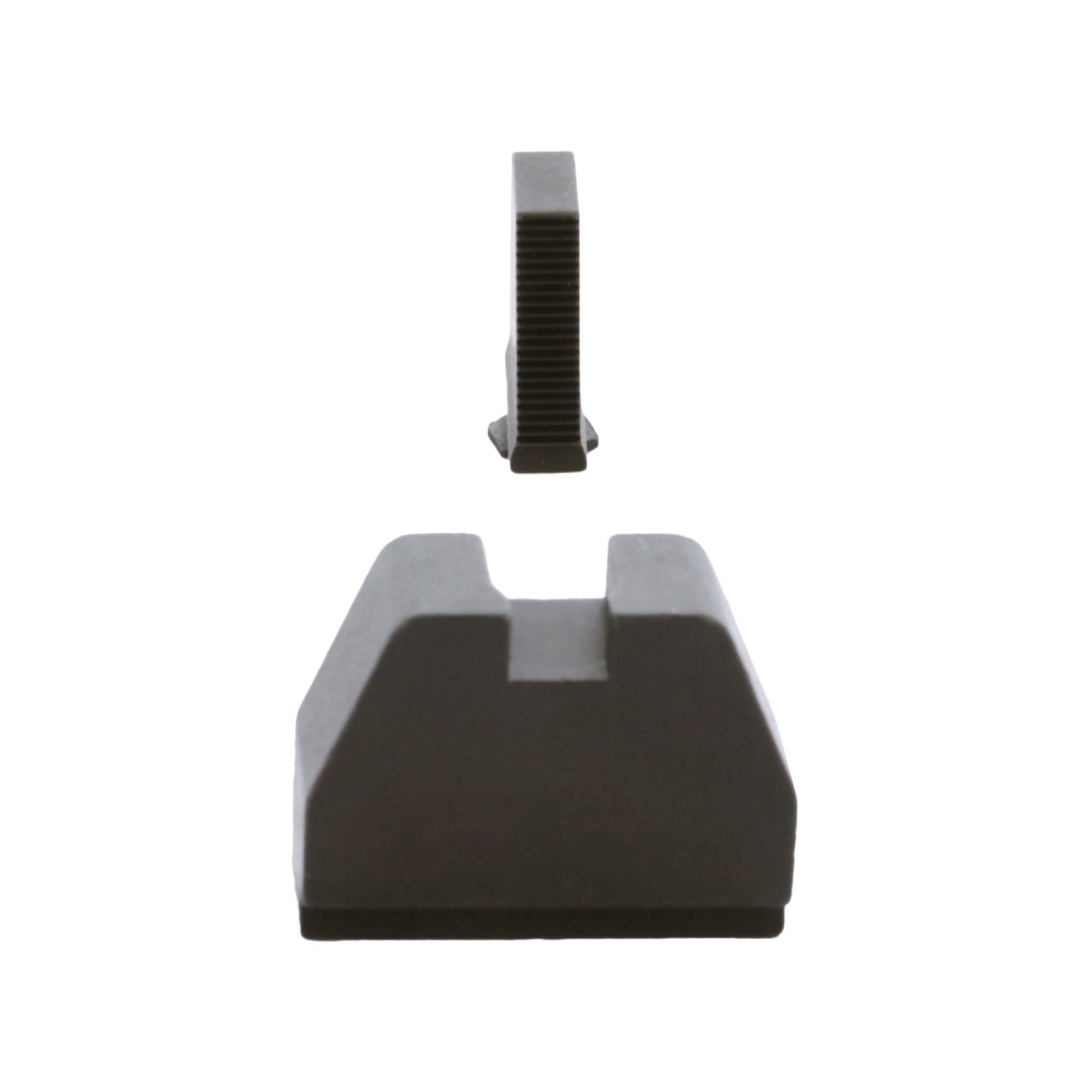 AmeriGlo GL-528 8XL Tall Black Serrated Handgun Sight for Glock Models - View 2